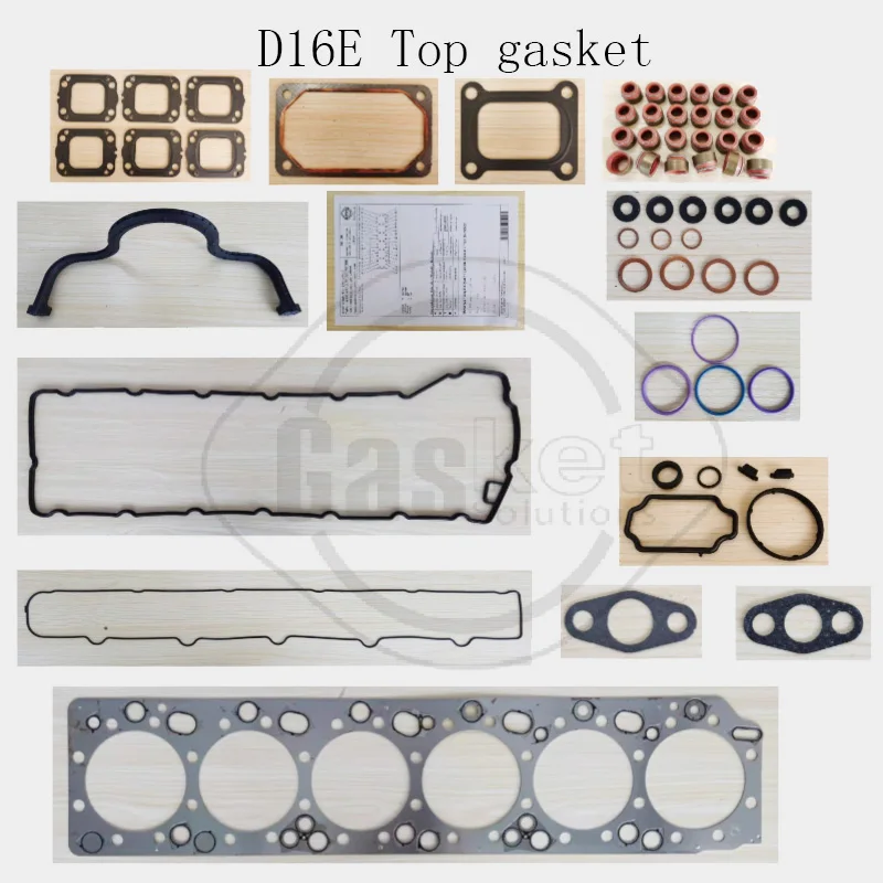 Lower Gasket SET Upper gasket SET FOR VOLVO SCANIA TAD1643 D16E D16F Engine Truck Spare Parts code 488.060 503.840