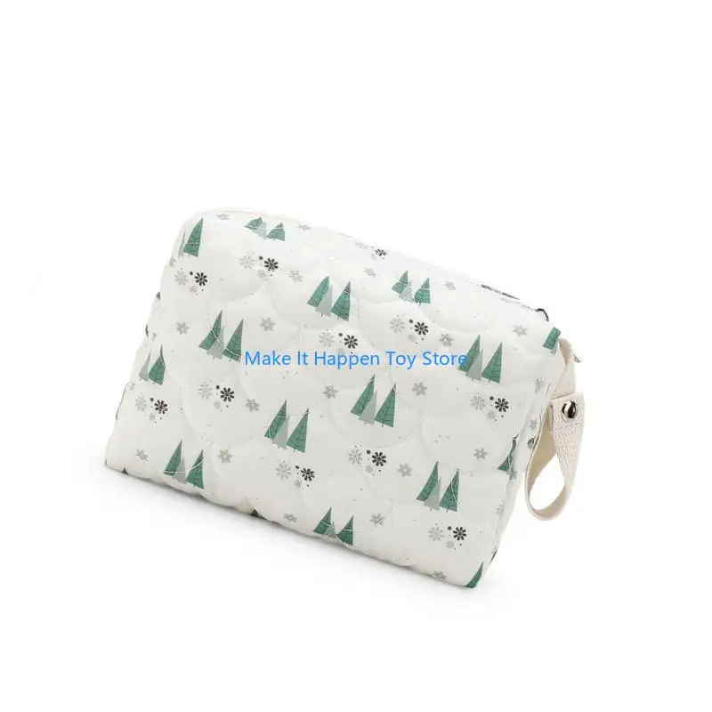 

28EC Baby Diaper Organizes with Lovely Desigs Watertight Hanging Storage Bag Portable Baby Diaper Pouches Stylish for Travel