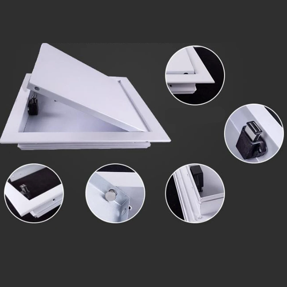 

Инспекционная дверь из оцинкованного алюминиевого сплава с магнитным переключателем, аксессуары для инструментов для осмотра дверей из оцинкованного алюминиевого сплава