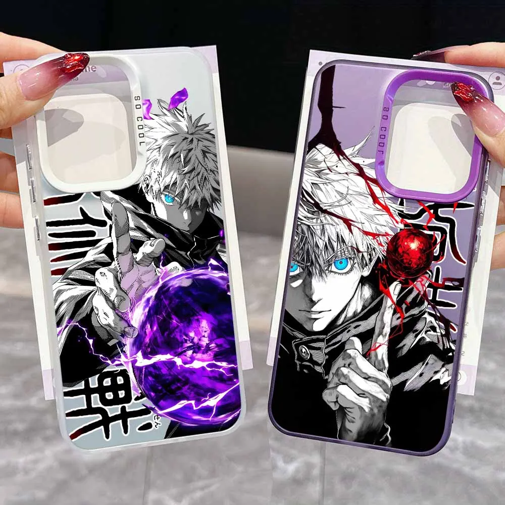 Handsome Jujutsu Kaisen Gojo Satoru For Samsung A37 A57 A73 A72 A71 A56 A55 A54 A53 A52 A36 A34 A33 A32 A26 A25 A17 Phone Case
