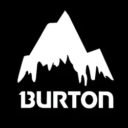 16*16cm High Quality Burton Mountain Ski Snowboard Vinyl Funny Car Window Bumper Novelty JDM Drift Vinyl Sticker Decal