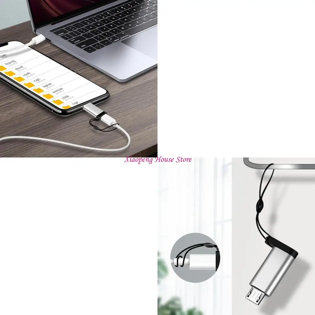 

Type C Fame -Micro USB -разъем мужского преобразователя для зарядки и синхронизации данных 77JC