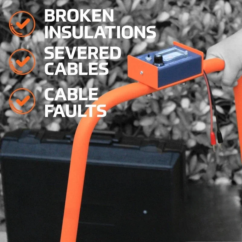 محدد موقع الأخطاء الأرضي الجديد، إشارة الجهد العالي، جهاز استقبال الإطار A، محدد موقع كسر الأسلاك تحت الأرض، محدد موقع الأسلاك تحت الأرض #1