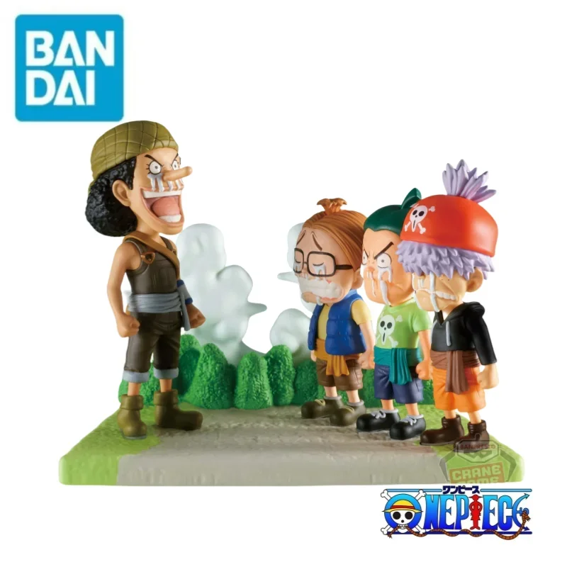 

В наличии Bandai оригинальный цельный Banpresto Usopp 100% оригинальные праздничные подарки фигурка модель украшения статуя аниме товары