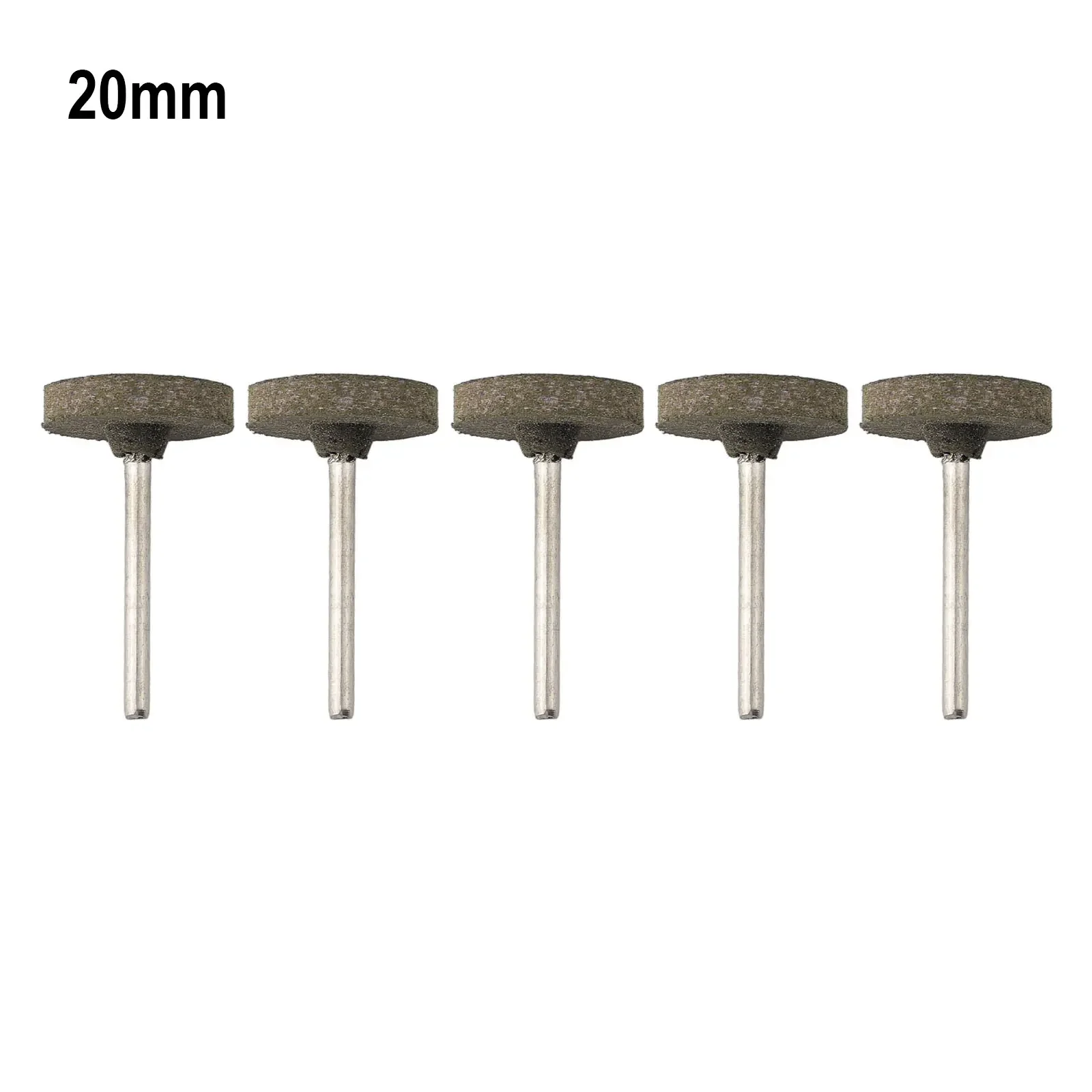 

High Quality Polishing Wheel Rubber Polishing Wheel Attachment Grinding Wheel Parts Replacement 3mm Shank 5pcs