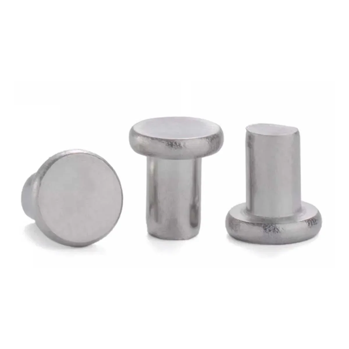 304 Stainless Steel Flat Head Tapping Flat Cap Solid Rivet M2M2.5M3M4M5M6M8