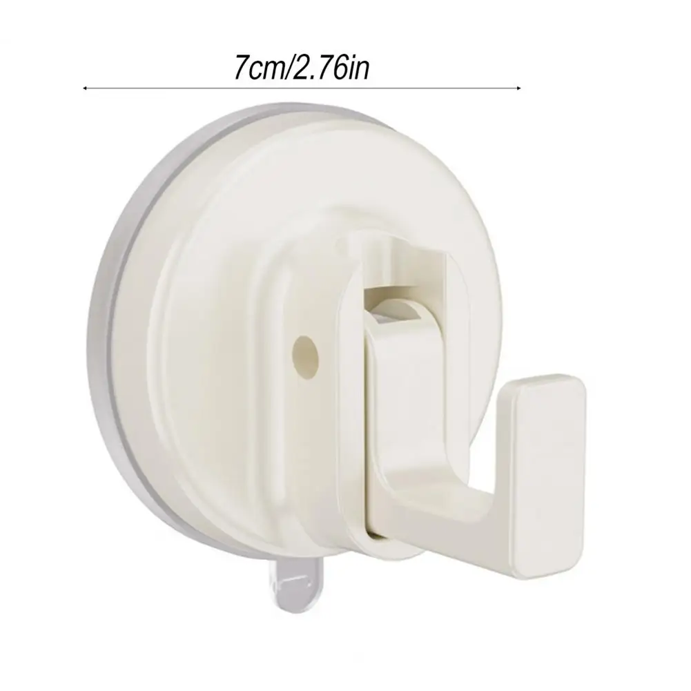 7cm Suction Cup Hook No Drill Installation Clothes Front Door Wreath Hanger Bathroom Hook For Shower Towel Christmas Garland