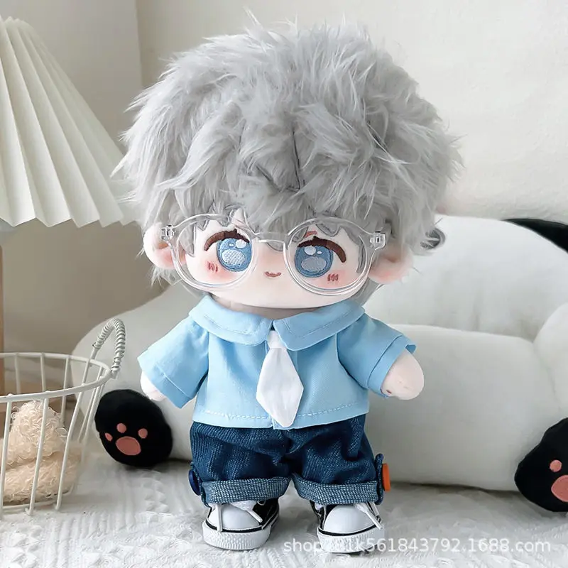 

Хлопковая кукла Xingyi, мужская и детская кукла 20 см, одежда со скелетом, ребенок может быть заменен, плюшевая кукла, в наличии