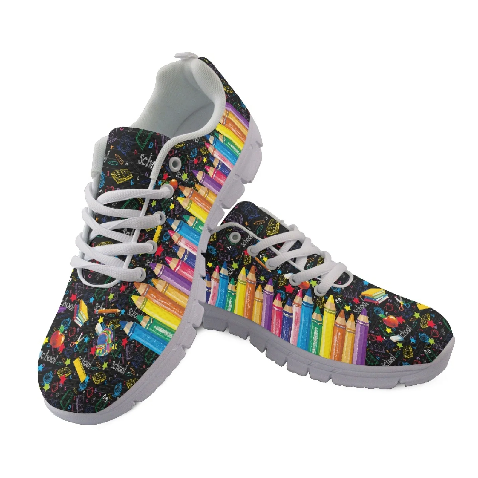 Coloranimal Marble Texture Lace Up Running Shoes for Men Mesh & EVA Sole Tennis Shoe Fashion 2026