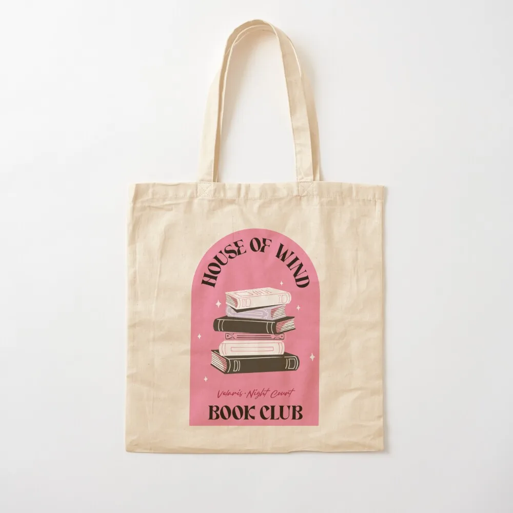 House of Wind book club Tote Bag Handbags women Cloth bags Custom bag