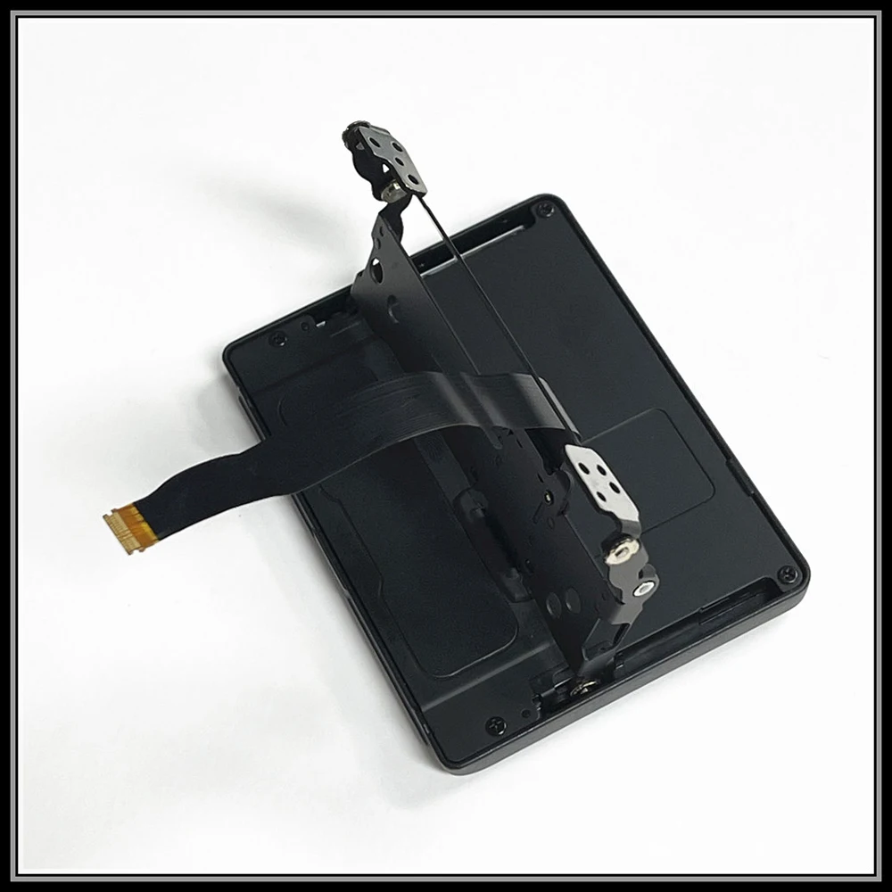 For Nikon D500 LCD Screen Display with Flip Hinge Rotating Shaft Flex Cable Protector Cover Frame Camera Spare Part