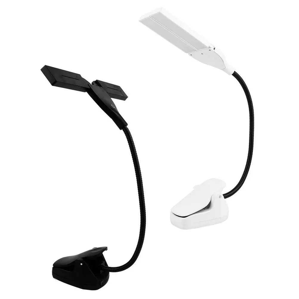 

LED Piano Clip Light Adjustable Portable Music Score Lamp Eye Care Table Lamp for Practicing Studying Reading Night Light