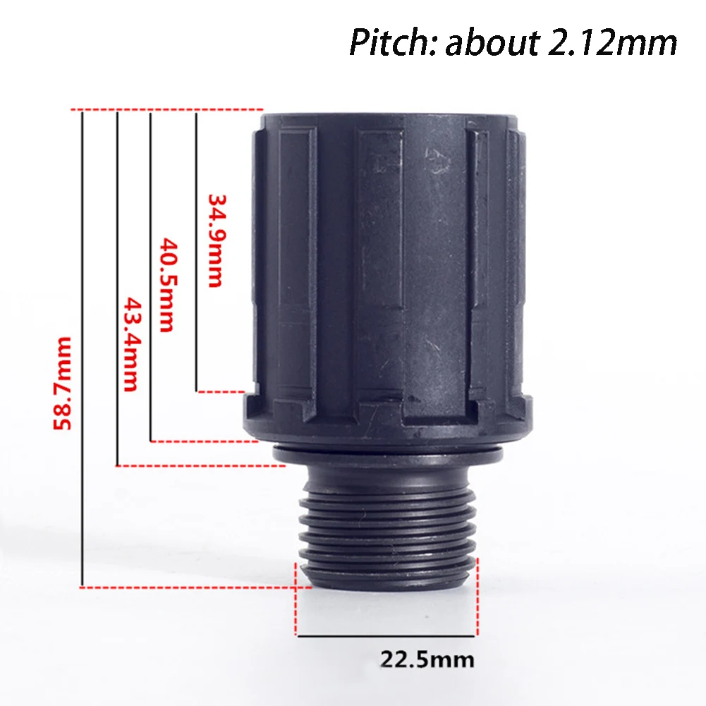 For Repairing Bike Wheels Rear Lock Base Bike Parts Three Claw Design Mechanism Length 51 7mm Outer Diameter 22 5mm Pitch 2 12mm