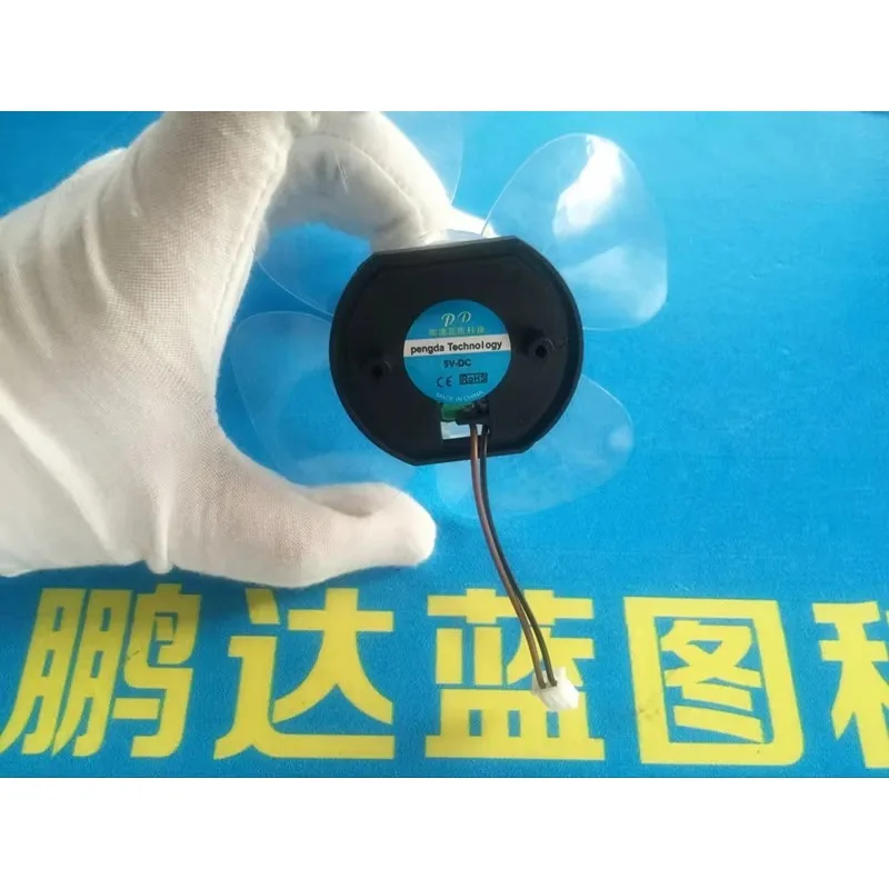 

Безрамный охлаждающий вентилятор с прозрачными лопастями, 9,4 см/см, 5 В, USB-интерфейс, максимальная скорость воздушного потока, круглая видеокарта