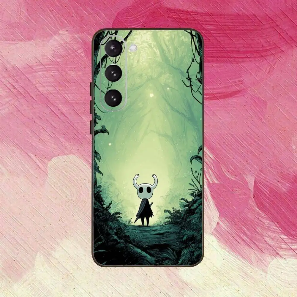H-Hollow Knight Cartoon Telefoon Case Voor Samsung Galaxy A73,A72,A71,A70,A53,A52,A51,Anderen Zachte Zwarte Cover