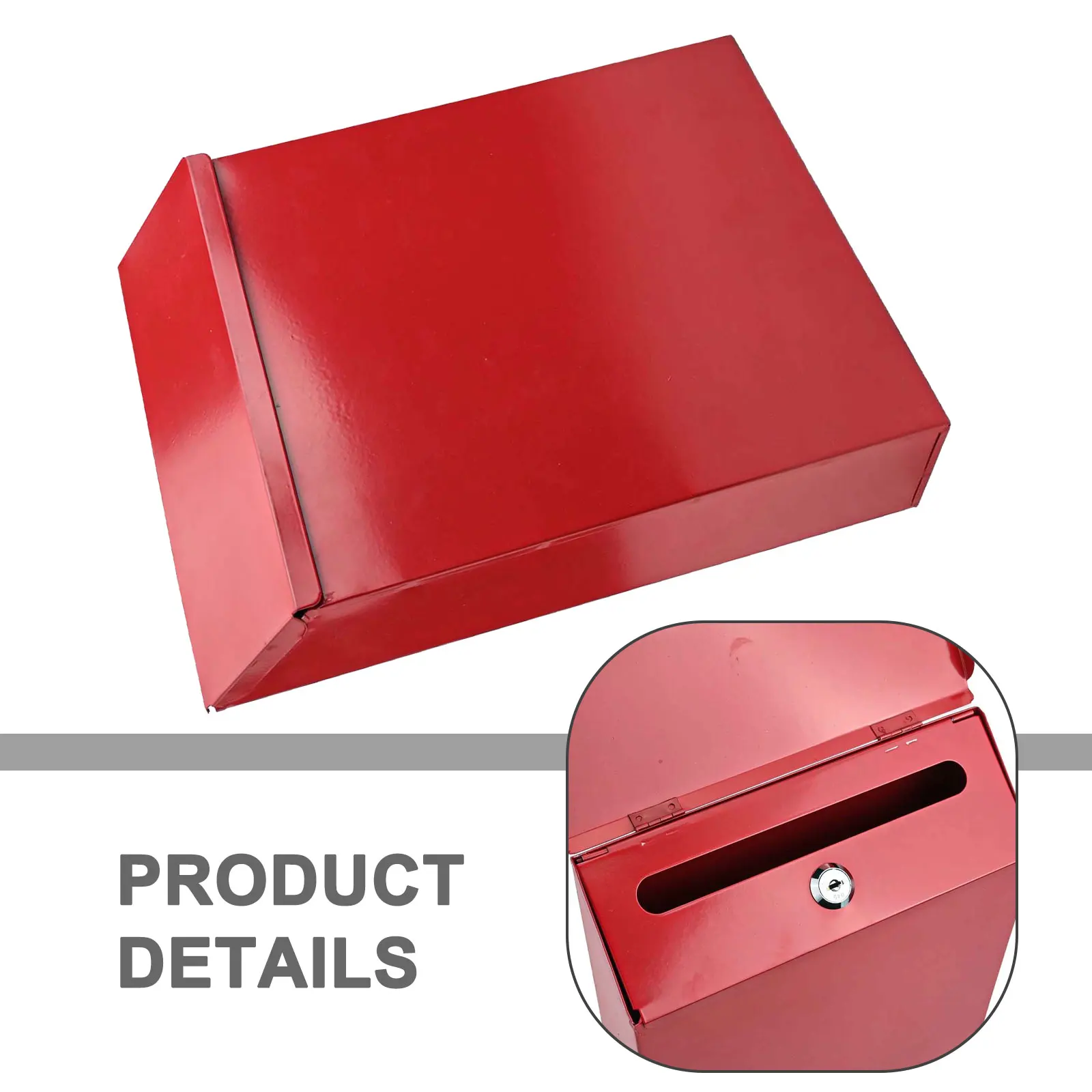 Community Area Use Green Lockable Mailbox Perfect For Garden D cor Secure Locking System Versatile Decorative Piece