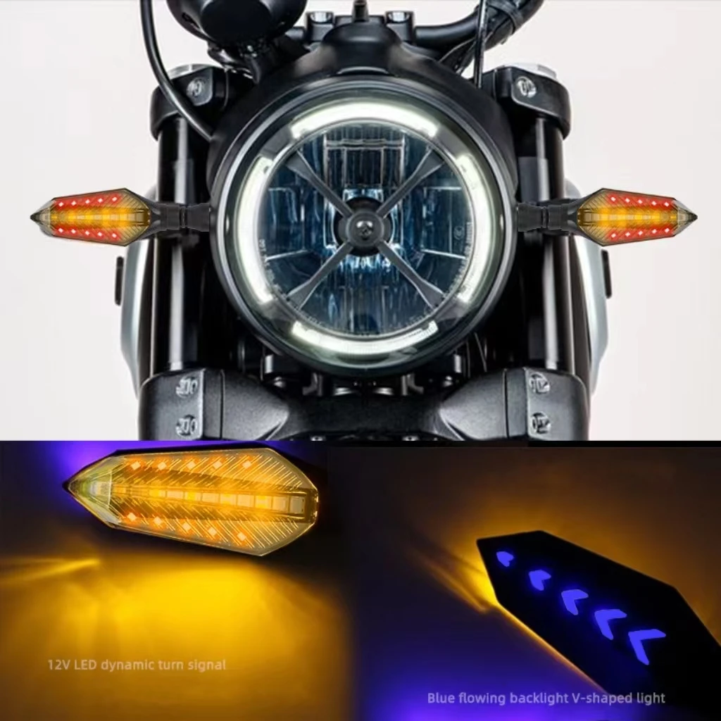 

Motorcycle Turn Signals LED Flasher Light Built Relay Turn Signal Indicator Stop Signals Blinker for yamaha r15 ducati scrambler