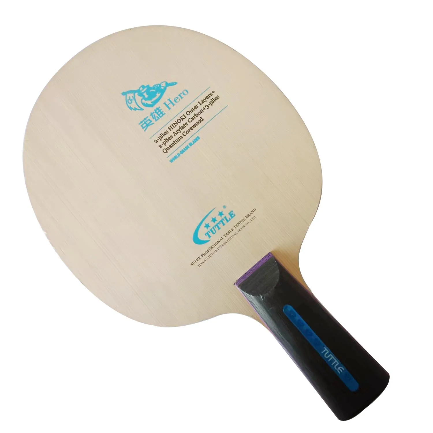 

Original TUTTLE Hero penhold short CS Table Tennis Blade PingPong Racket