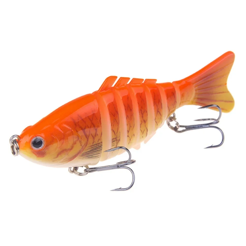 

Sinking Wobbler Fishing Lure 10cm 15.6g 7-Segment Jointed Swimbait Hard Bait Crankbait for Bass Saltwater Freshwater Fishing