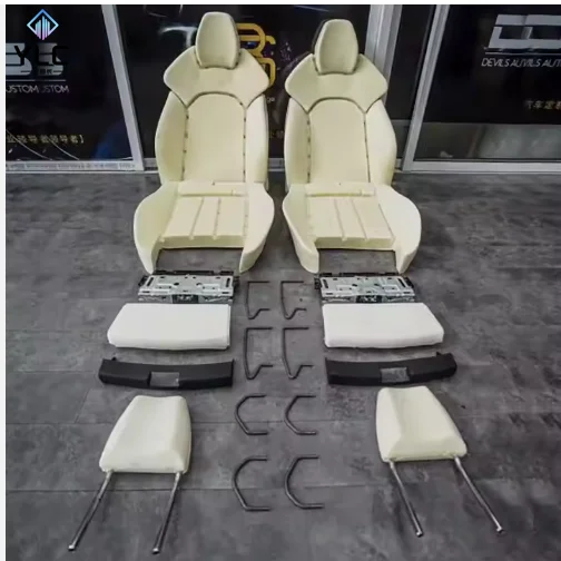 Wholesale New Customized Luxury Auto Leather Interior Accessories Electric Car Racing Sport Seat suitable for Audi Mercedes Benz