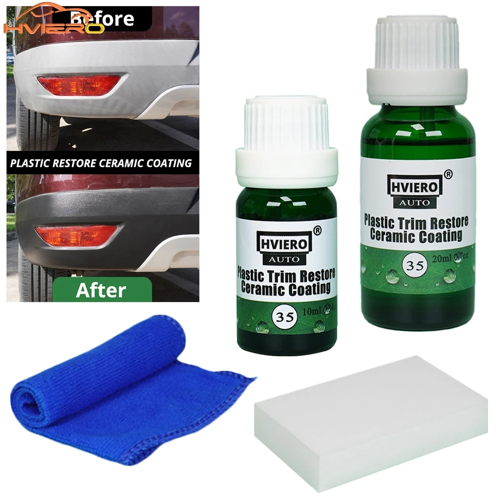 Auto Polish Paint Cleaning 10/20ml Car Interior Leather Plastic wash Retreading Agent Maintenance Cleaner Refurbisher Care tools