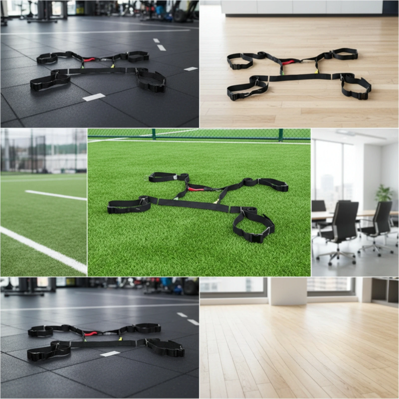 Team Training Belt with Waist Loops Adjustable Group Training Belt Heavy-Duty Long-Lasting for Adults, School Activities