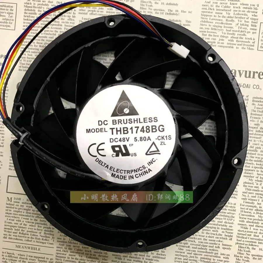 AA + for original Delta THB1748BG 48V 5.80A Emerson, Huawei, dedicated fan 17CM 17251