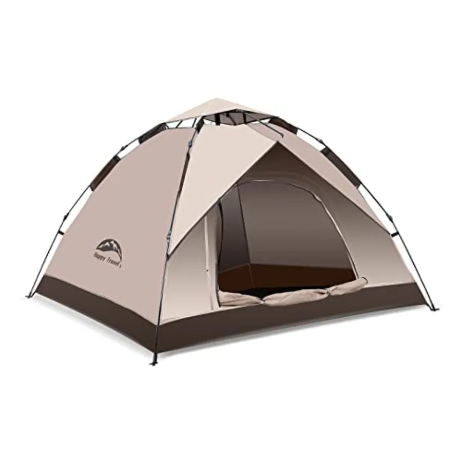 

1/2/3/4 Person Camping Tent, Instant Easy Pop Up Tents for Camping, Automatic Waterproof Family Camping Tent, Easy Set Up Tent,