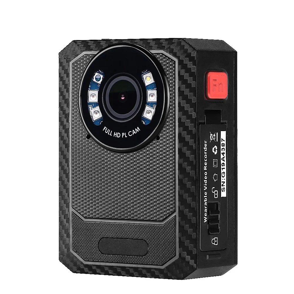 Eeyelog 4G GPS и WIFI 1080P Ambarella H22 ODM / OEM Портативная беспроводная 2-дюймовая IPS-экран Водонепроницаемая камера IP66 для ношения на теле