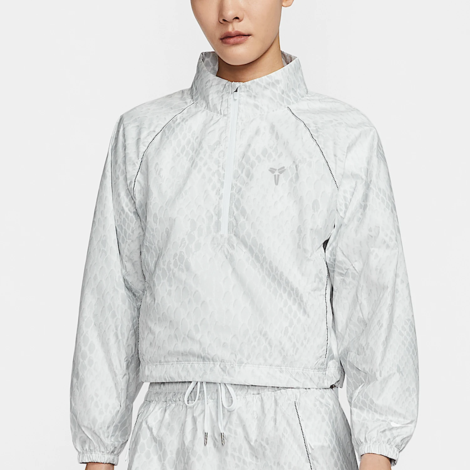 

Женская толстовка с воротником-стойкой Nike Authentic 2025 Autumn Serpentine Woven IB2719-100