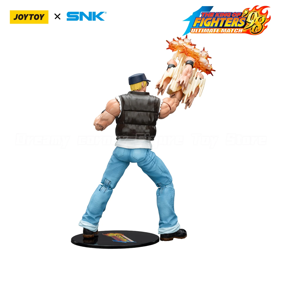

【24 Hours Delivery】JOYTOY KOF'98UM Ikari Warriors Team ClarkStill 1/18 Action Figure Toy