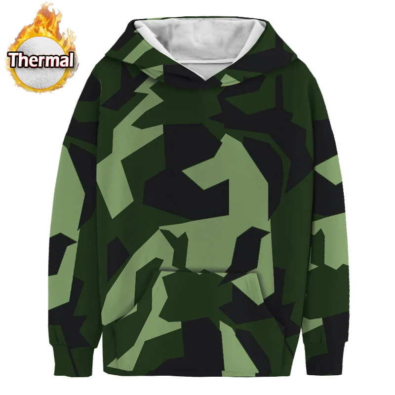 Outdoor Long Sleeve Thermal Fleece Hoodies, Winter Warm Clothes, Camo Cycling Jersey, Road Sweater Wear, Moto Top, Winter Shirt