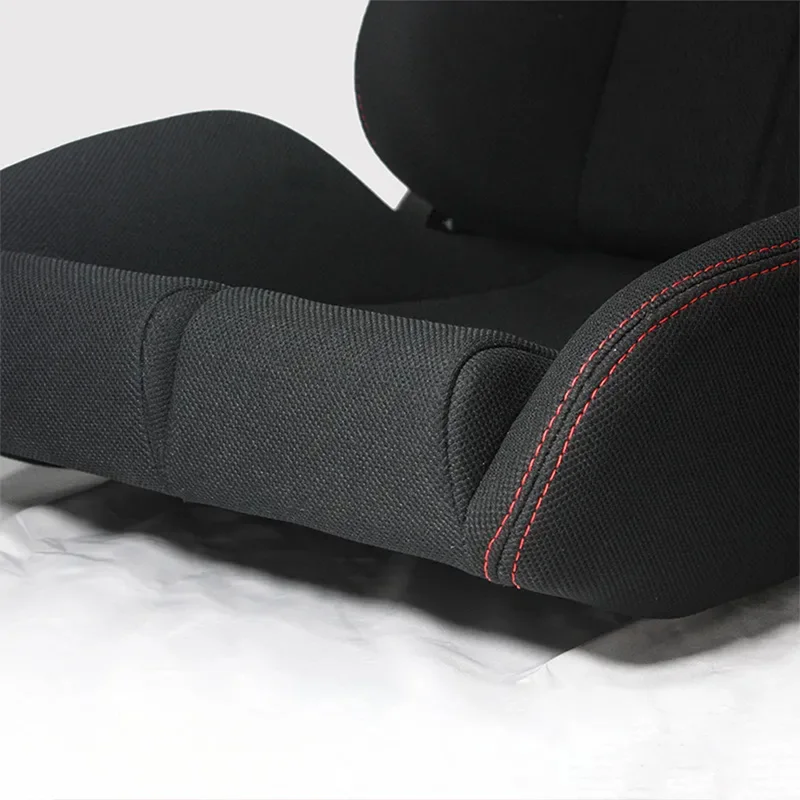 Auto Accessories Premium OEM Owl Fabric  Racing Bucket Seats With Custom Logo And Stitch Craft