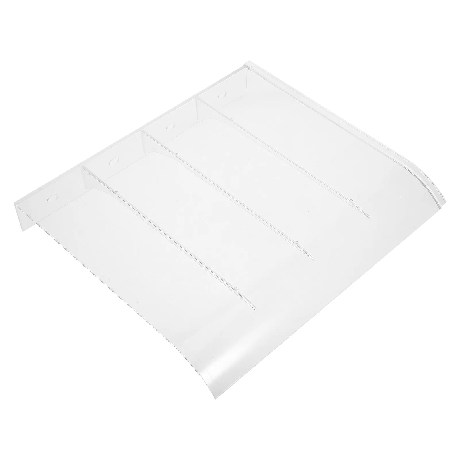 Door Awning For Window Rain Transparent Balconies Patios Uv Snow