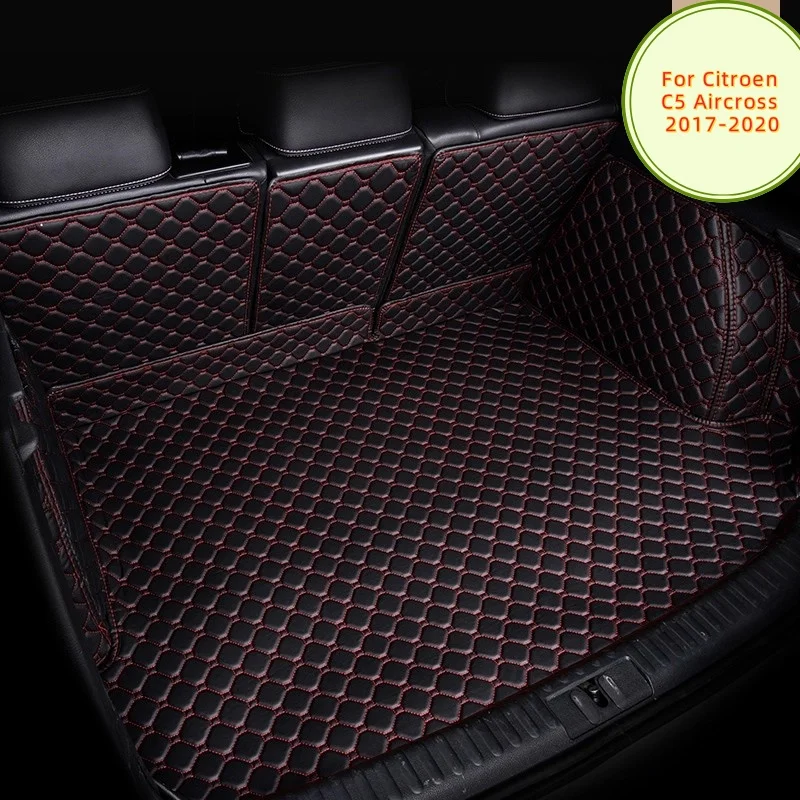 

Customized For Citroen C5 Aircross 2017-2020 Full Surround Car Trunk Mat Waterproof Interior Details Carpet Car Accessories
