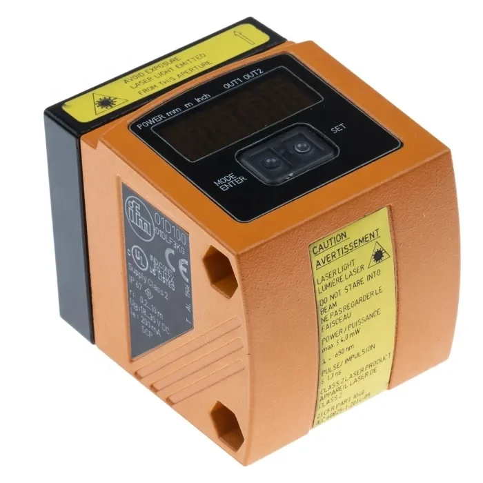 Original IFM O1D100 fotoelektrischer Sensor Laser-Entfernungssensor simuliert PNP günstig auf Lager