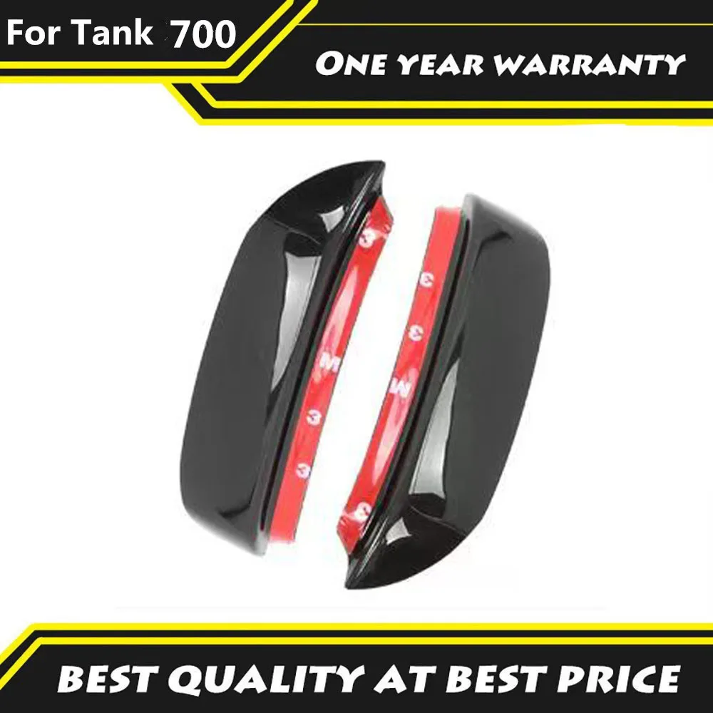 

For Tank 700HI4-T 2024 2025 Rear view mirror rain eyebrows car windows rain and barriers car doors water barriers appearance