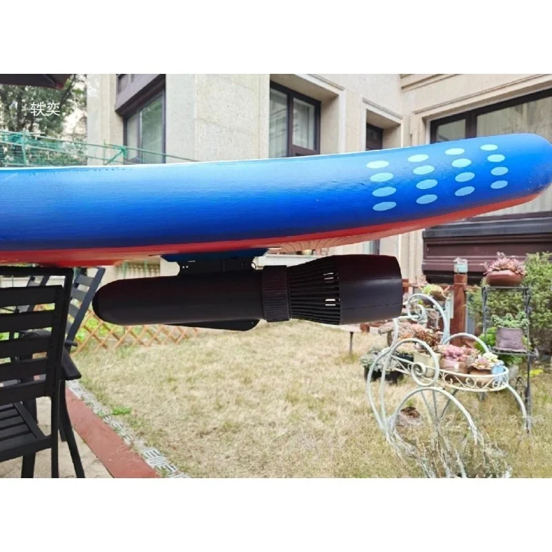 Integrated Paddle Board Thruster, Submersible Thruster, Built-in Battery, 500 Watt Brushless Motor