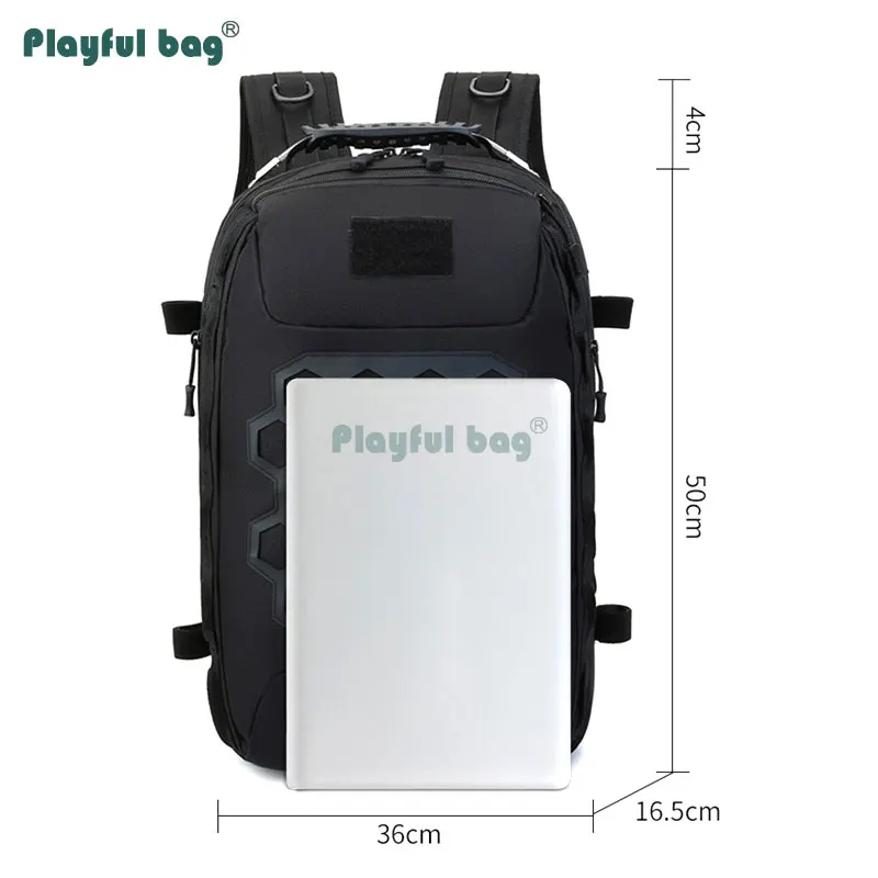 Imagem -06 - Bolsa de Pesca de Camuflagem Multifuncional para Homens Bolsas Táticos Mochila de Viagem ao ar Livre Grande Capacidade Atração 600d Ava86