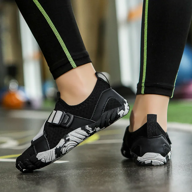 Indoor Fitness Shoes Men's Women's Shock Absorption Training Quiet Jump Rope Soft Bottom Anti-slip Yoga Running Training