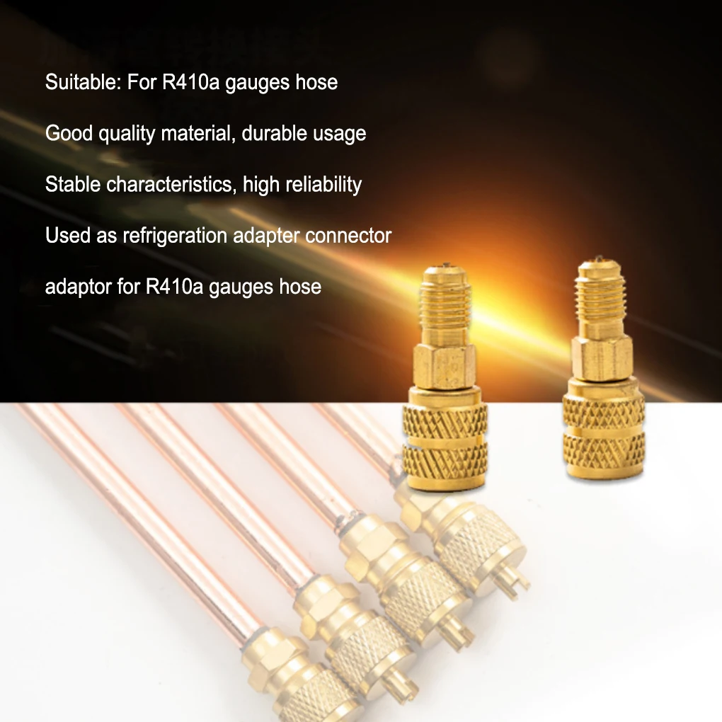 Brass Connector Reusable Good Sealing Waterproof Connection Adapters