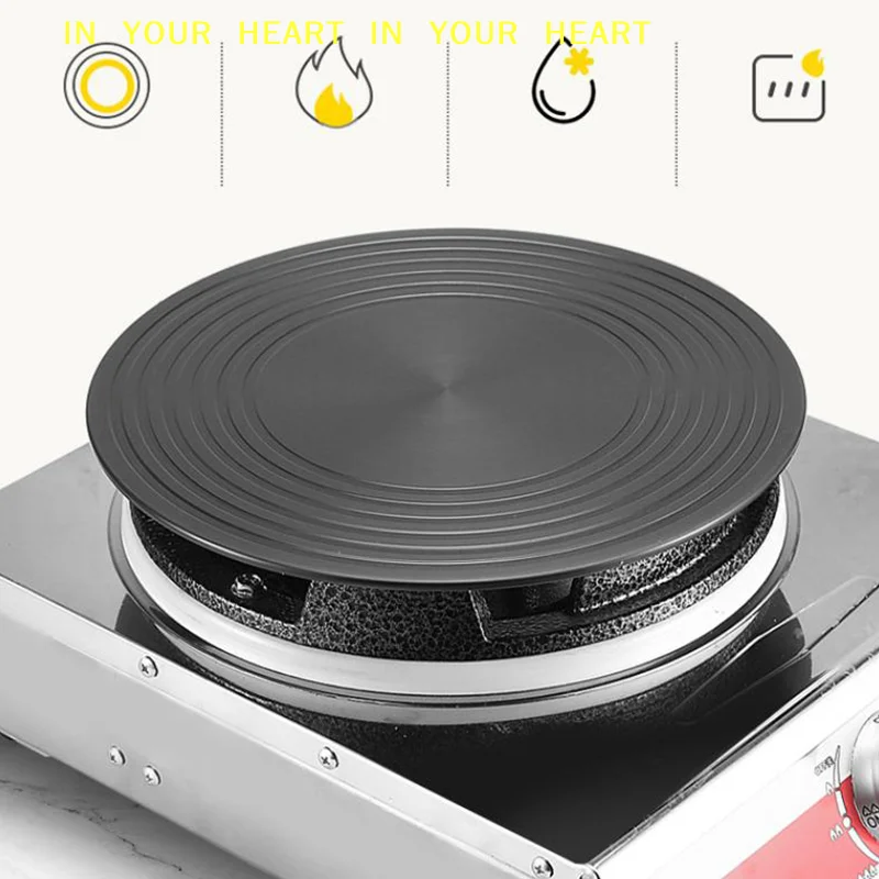 【X】Kitchen Thermal Guide Plate Gas Stove Cookware Parts Heat Transfer Aluminum Stove Top Diffuser Pan Heat Conduction Plate