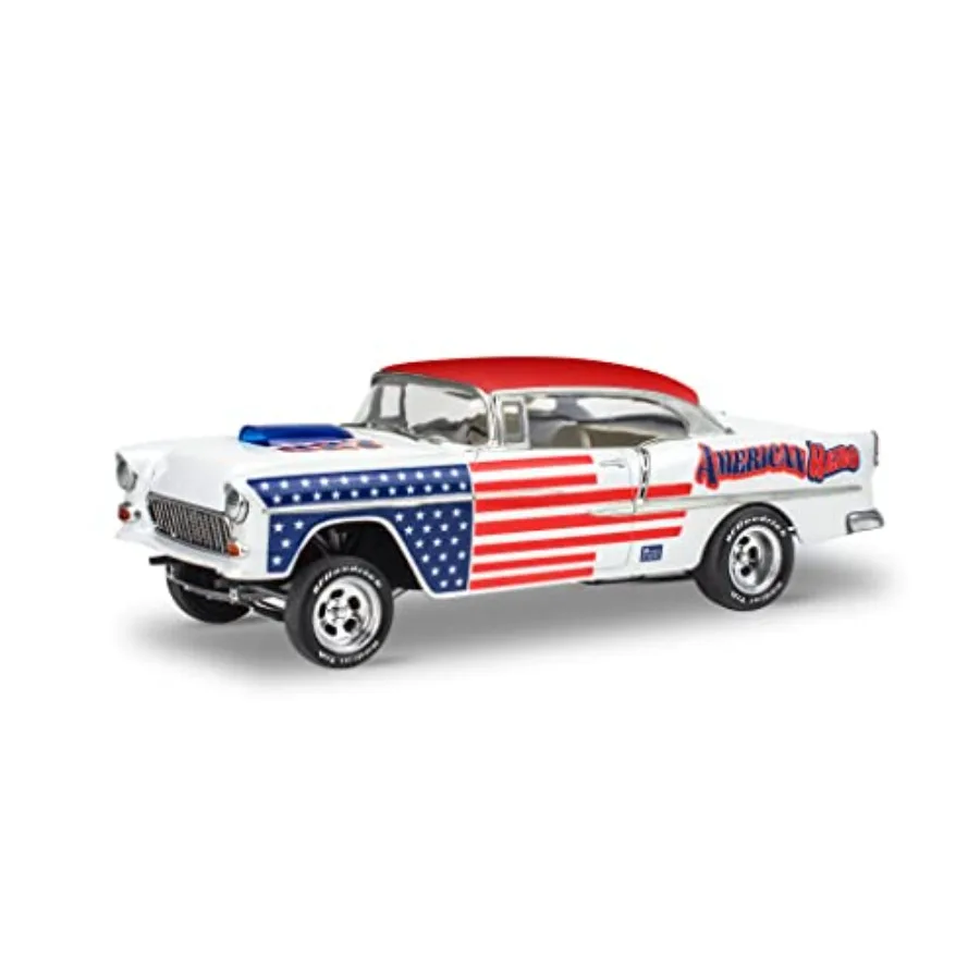 14519 1955 Bel Air Street hine 2N1 1:24 Scale 92-Piece Skill Level 4 Model Car Building Kit