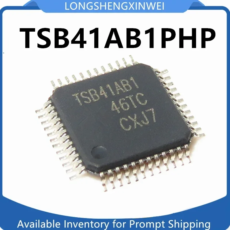 1PCS TSB41AB1PHP TSB41AB1 Stock HTQFP-48 Ethernet Chip Original