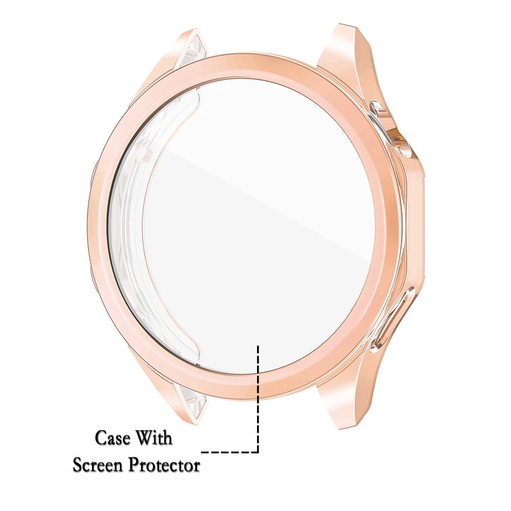 Huawei Watch gt4用Tpuカバー,保護フィルム付き46mmソフトスクリーン保護ケース