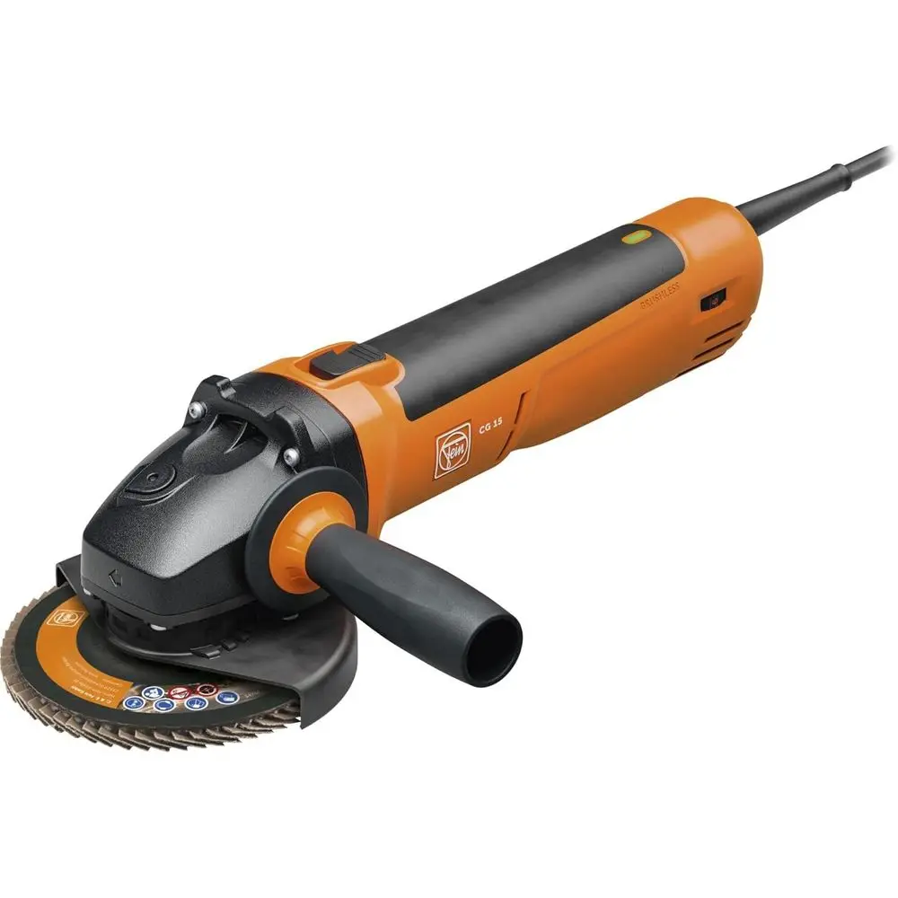 

125mm 1500W 230V Angle Grinder with Stainless Steel Housing
