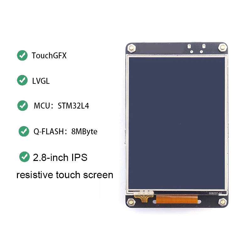 STM32L431RCT6 development board with 2.8-inch IPS touch screen TFT Alita