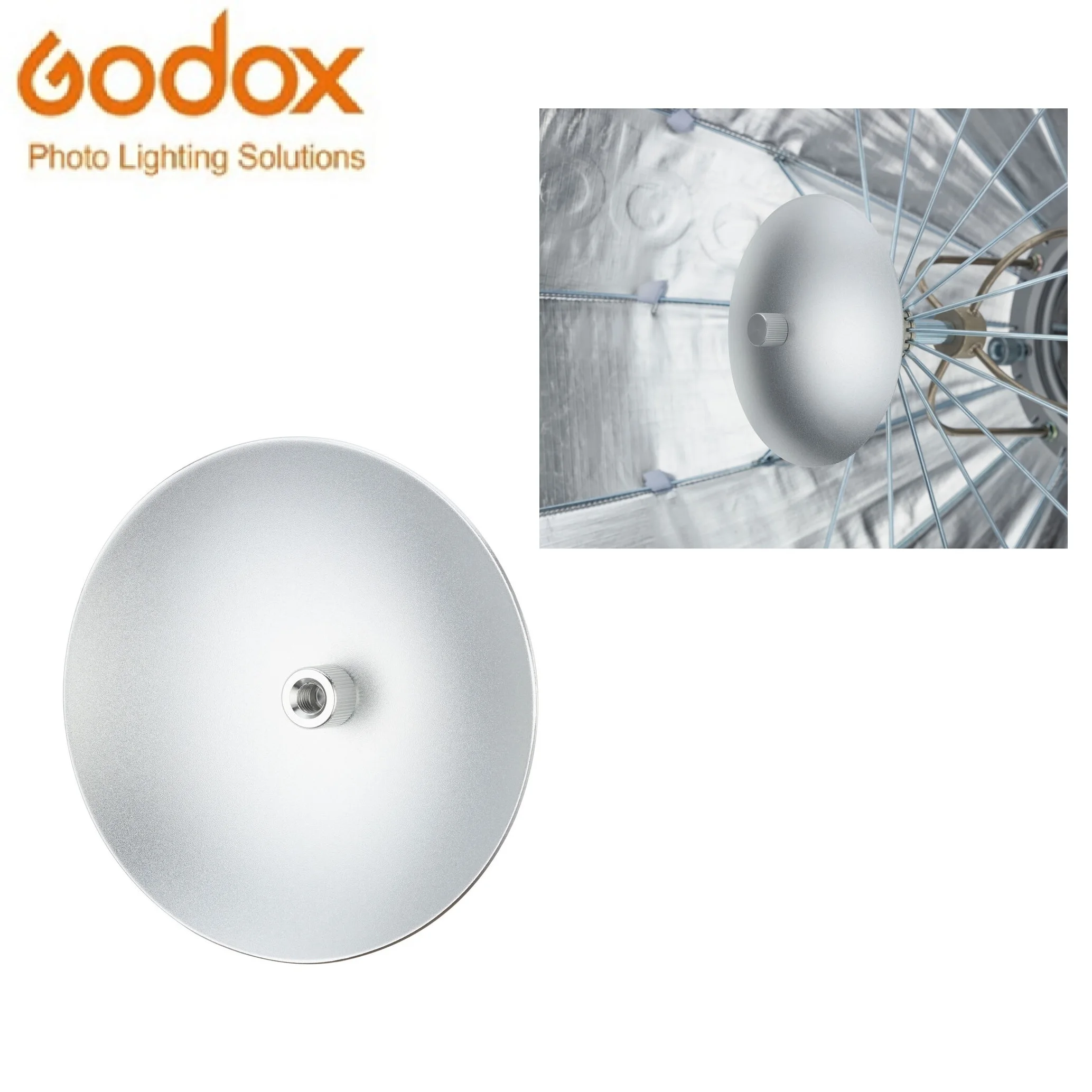 Beauty Dish Plate for Godox S65T, S85T, S120T Softboxes