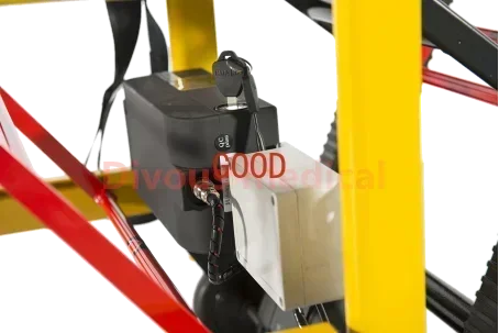 مصنع توريد جودة عالية تصميم جديد كرسي متحرك كهربائي قابل للطي لتسلق السلالم كبار السن رفع المعونة عجلة كرسي