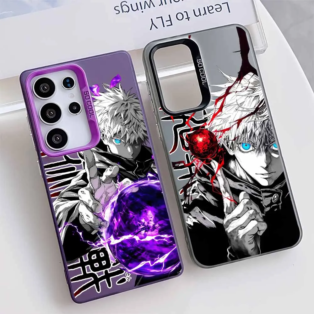 Jujutsu Kaisen Cool Special Effects For Samsung A37 A57 A73 A72 A71 A56 A55 A54 A53 A52 A36 34 A33 A32 A26 A25 A17 Colorful Case
